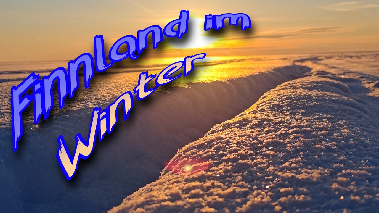 Eisangeln und Pferdebesuch in Finnland