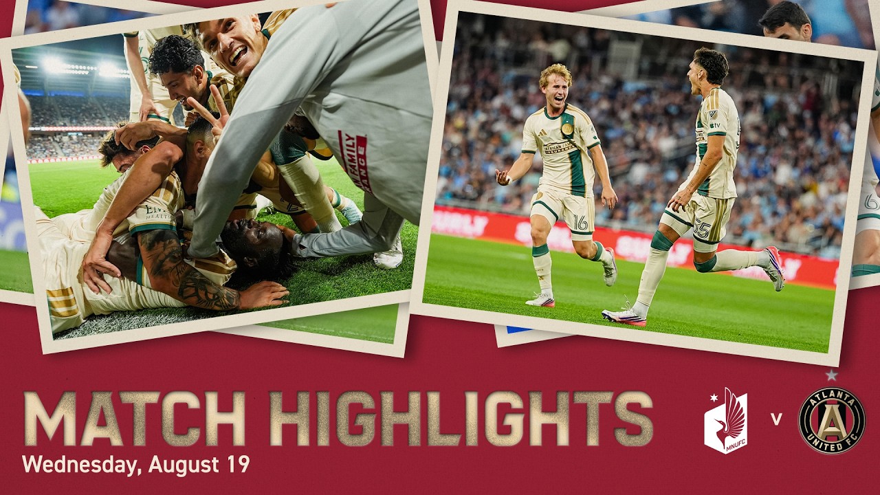 MATCH HIGHLIGHTS | Atlanta United Strikes on the Road with a 2-1 Win vs. Minnesota United!
