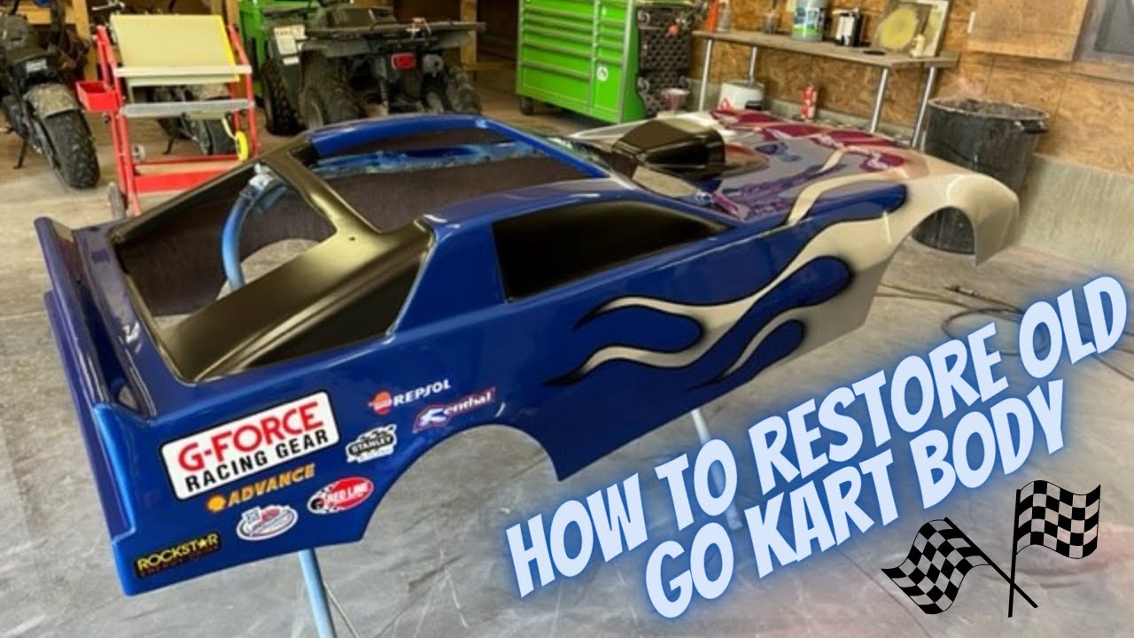 How To Restore An Old Fiberglass Go Kart Body