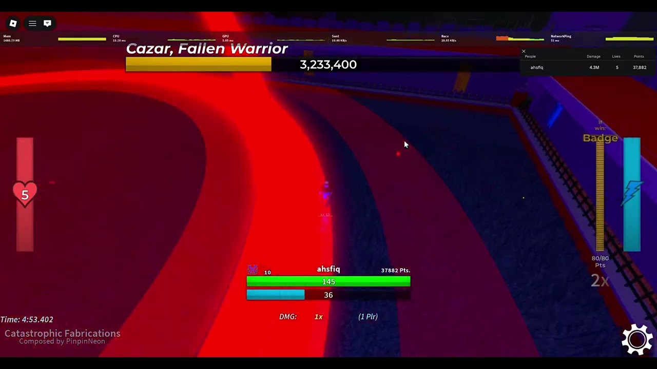 Cazar fallen warrior phase 3 deathless with draconic