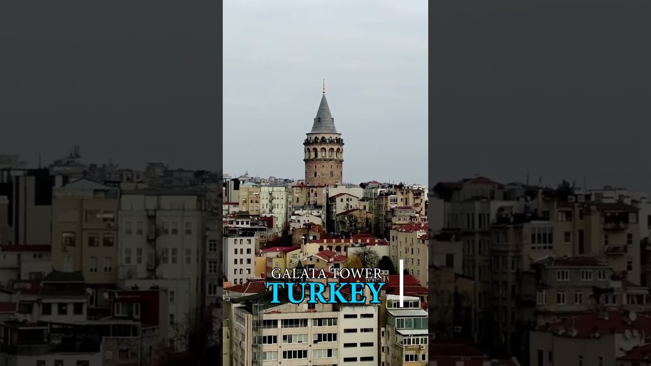Galata Tower Istanbul - Istiklal Street Istanbul - Red Tram Taksim Square Istanbul Turkey
