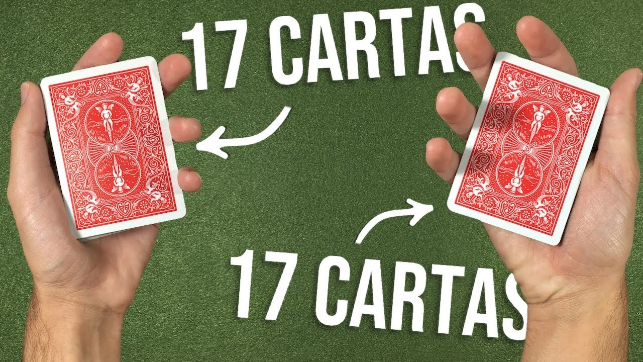Truque Automático sem tocar o baralho INCRIVEL!
