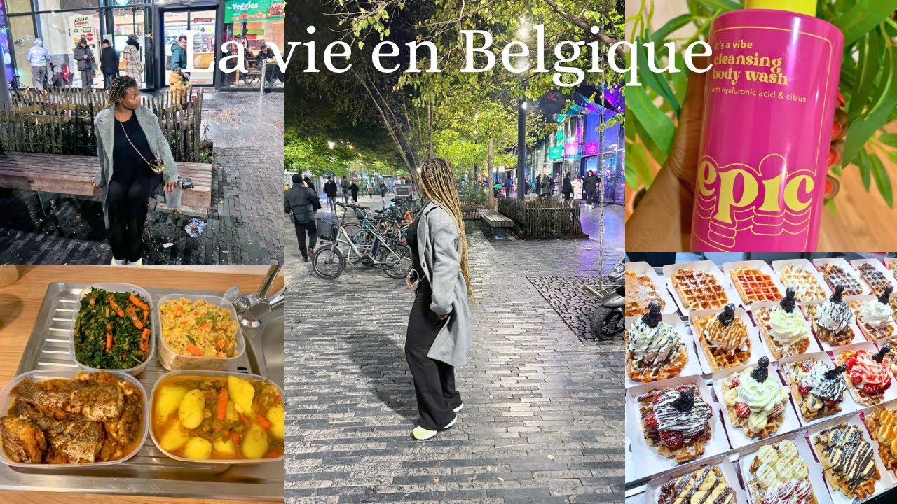 Vivre seule en Belgique : meal prep, sorties,études & vie solo