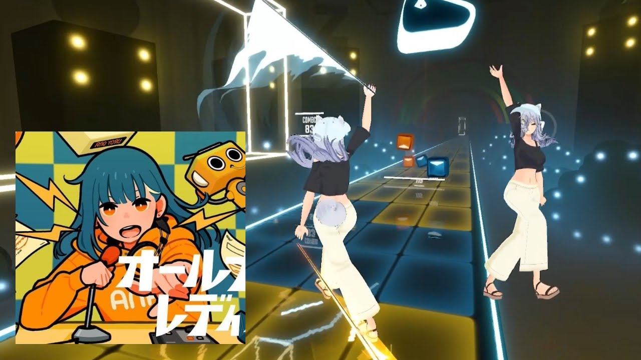 Beat Saber Dancing to Ado's All Night Radio