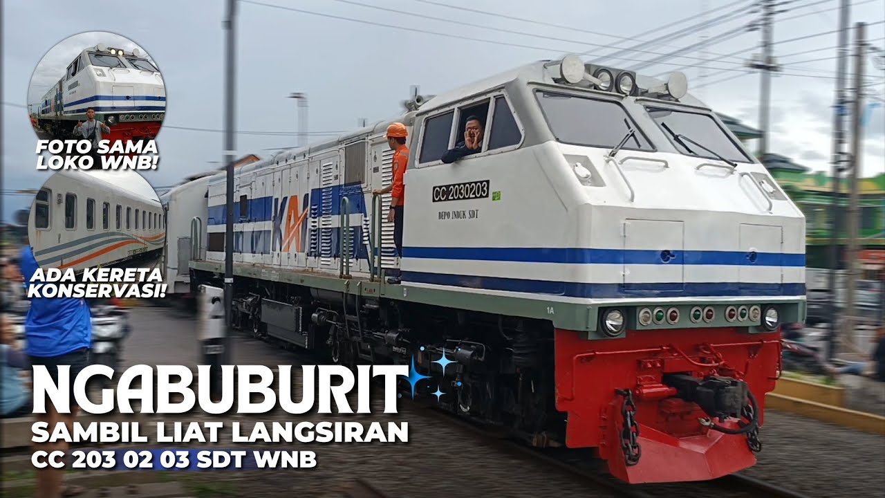 RAMAINYA KERETA SORE DI STASIUN BLITAR‼️ Momen Langsir ditarik Lokomotif WNB Dua Garis Biru