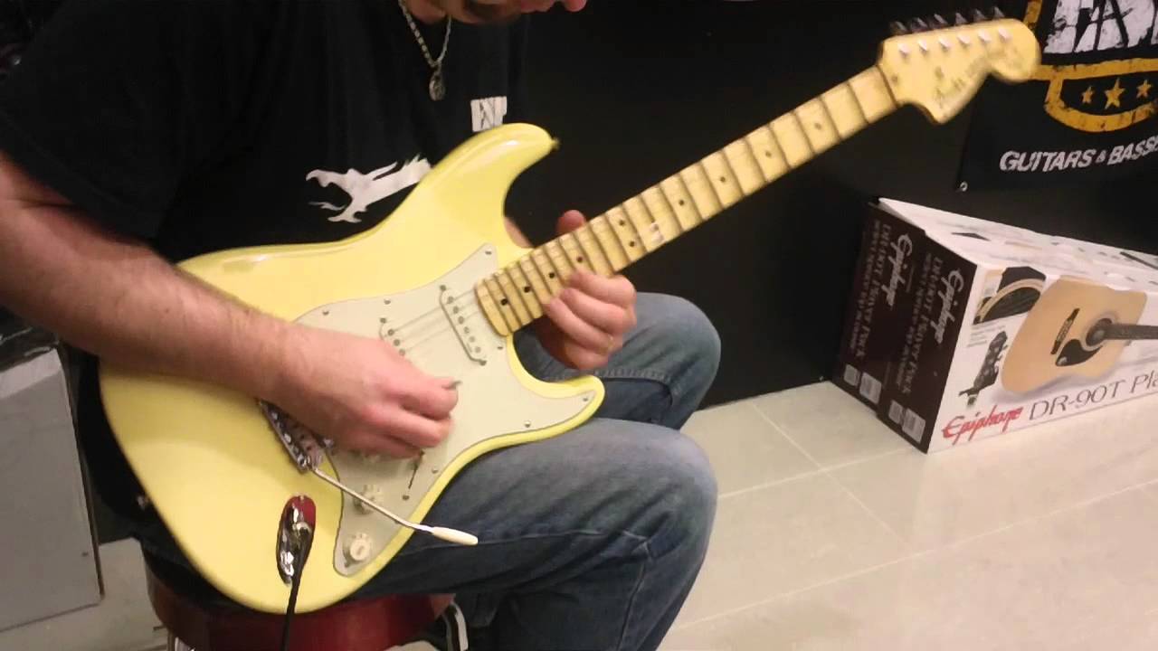 Chris Brooks playing my Yngwie strat