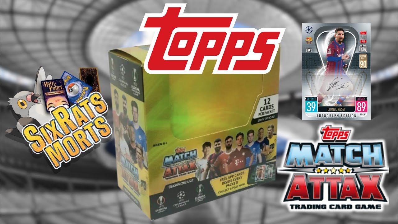 J’OUVRE UNE DISPLAY TOPPS MATCH ATTAX UEFA 2021/2022 CHASSE AUX CARTES MAILLOT ET AUTOGRAPHES !