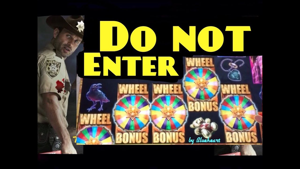 The WALKING DEAD slot machine Max bet 5 BONUS SYMBOLS BIG WIN!