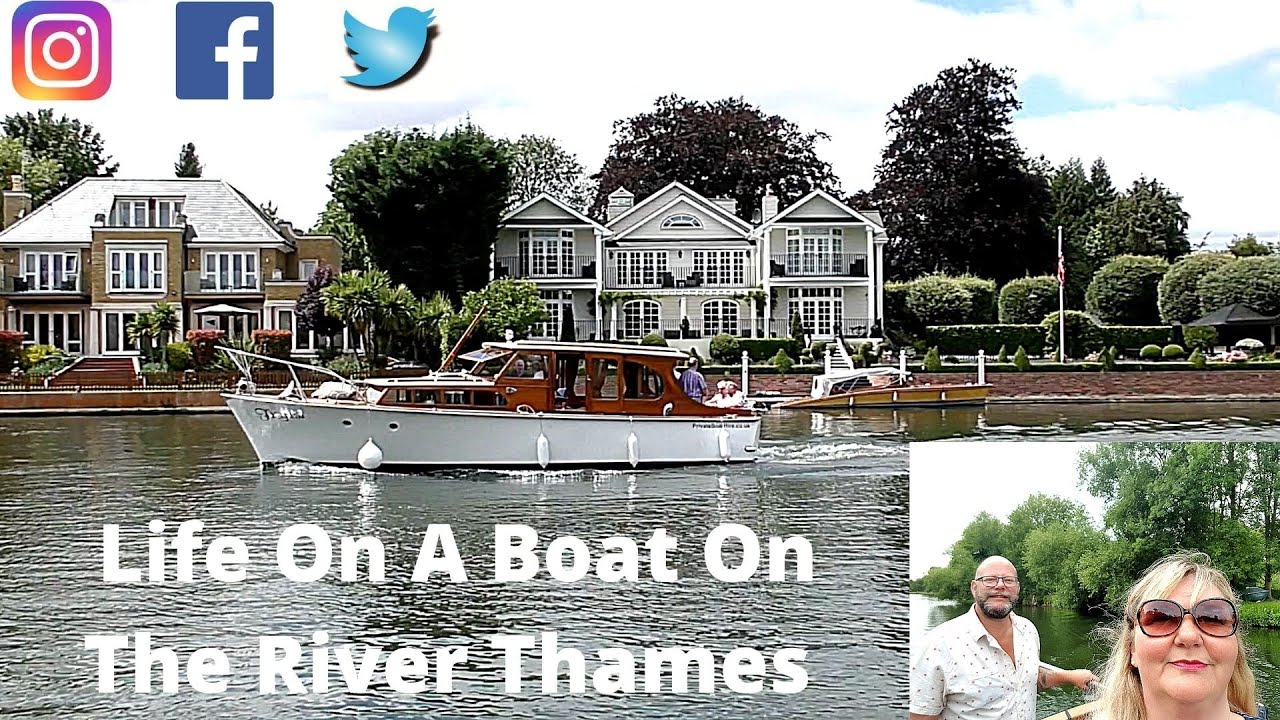 #92 - Life on a Boat on the River Thames. Windsor To Cookham