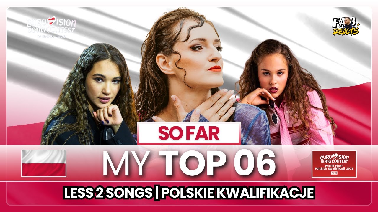 My Top 06 (So Far) | Wielki Finał Polskich Kwalifikacji 2026 | POLAND 🇵🇱 ESC 2026 🎶😍 #esc2026