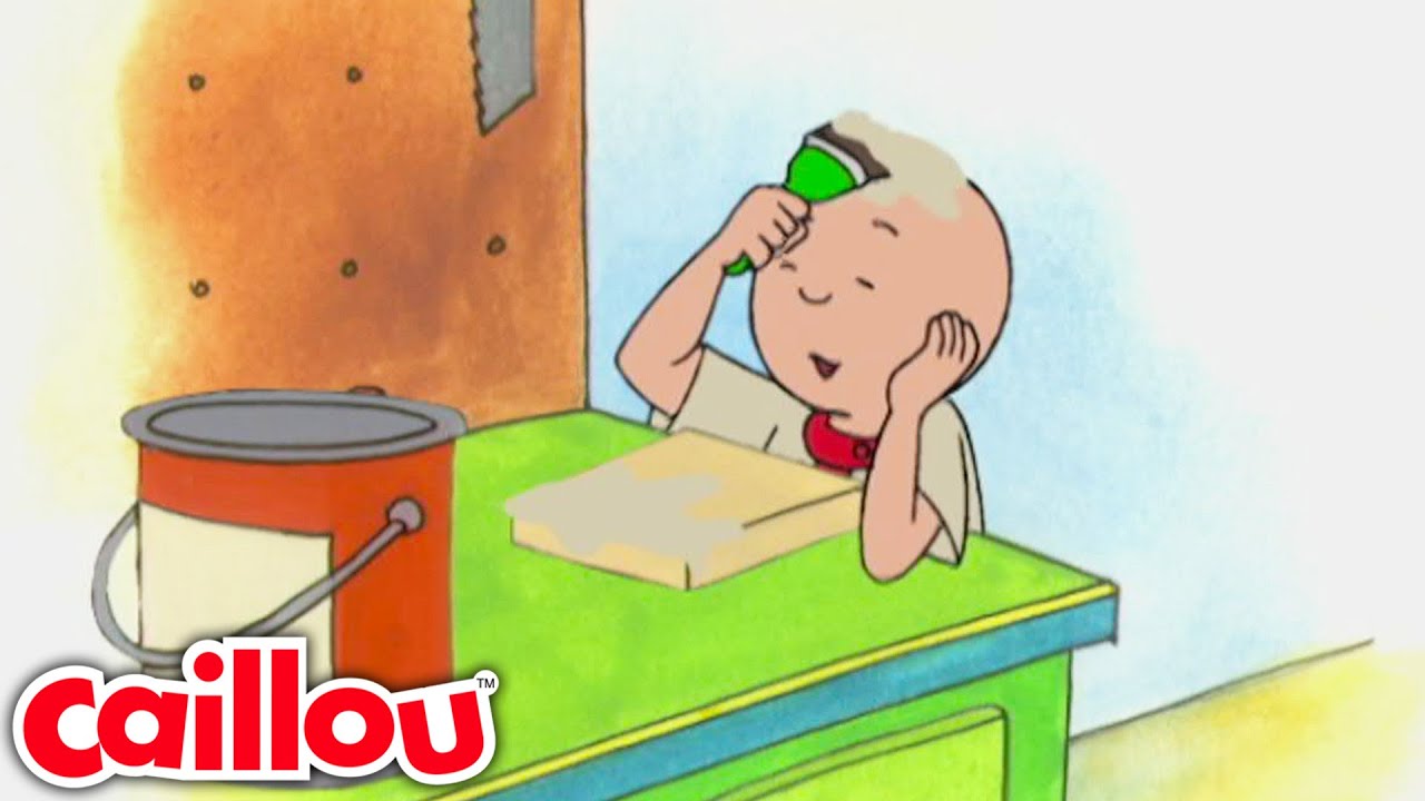 Caillou és apu | Caillou Magyarul - WildBrain | Tanulás gyerekeknek