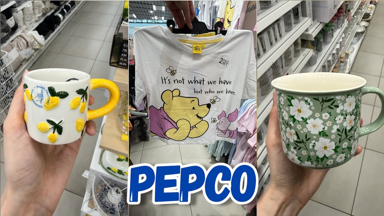 PEPCO 🛍 Nowe kubki, szklanki, piżamy dla kobiet ❗️