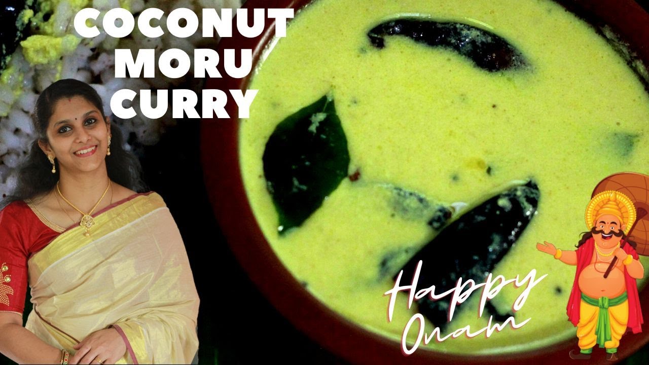 South Indian Coconut Moru Curry Recipe in Hindi | Dahi Ki Kadhi Kerala Onam Sadhya Special Pulissery