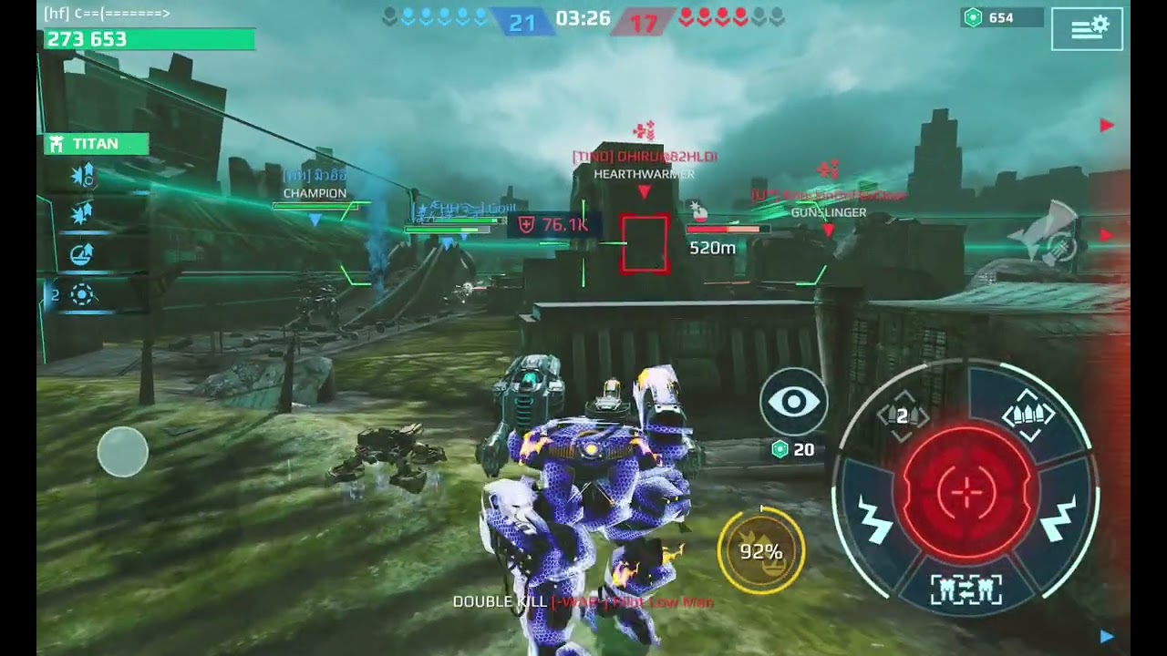 War robots | SAMJOK with boom bash pow | 