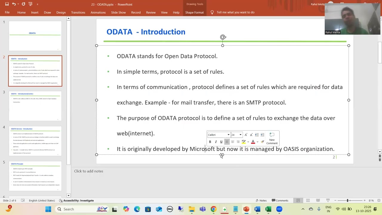 1- ODATA — Введение в ODATA и службу ODATA