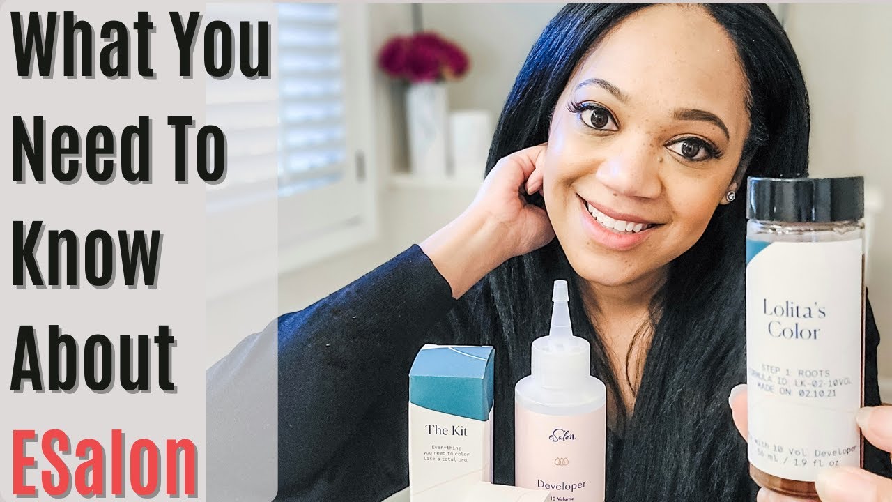 eSalon Hair Color Review | How to Dye Your Hair at Home | Hair Dye for Black Women