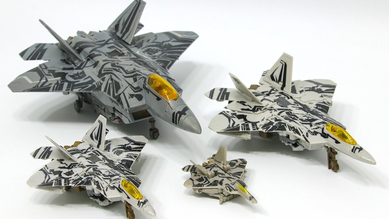 Transformers 3 DOTM Leader Voyager(Oversized) Deluxe Legion Starscream F 22 Raptor Robot Toys