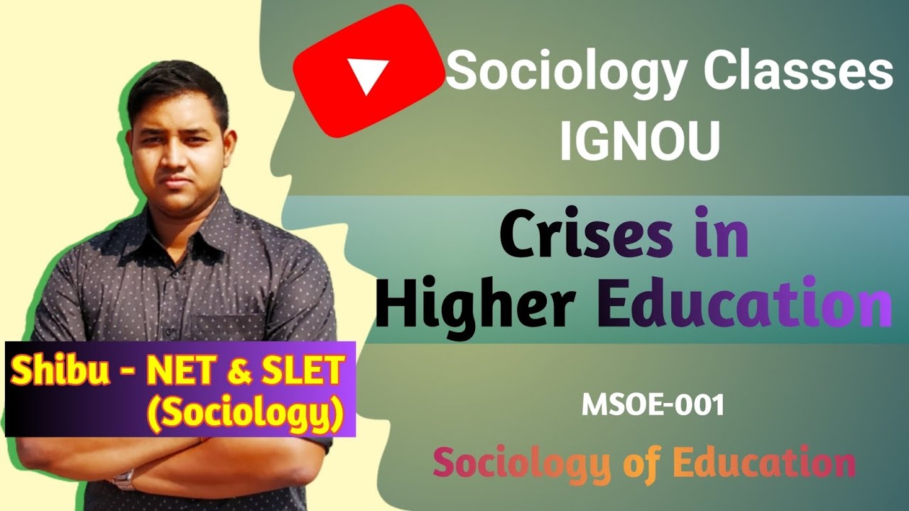 Higher Education | Major Issues, Emerging Challenges and Alternatives | IGNOU MSOE 001