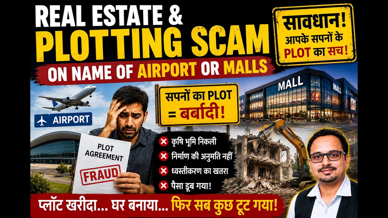 Real Estate And Plotting Scam Steps for Safeguard Hard Earn Money