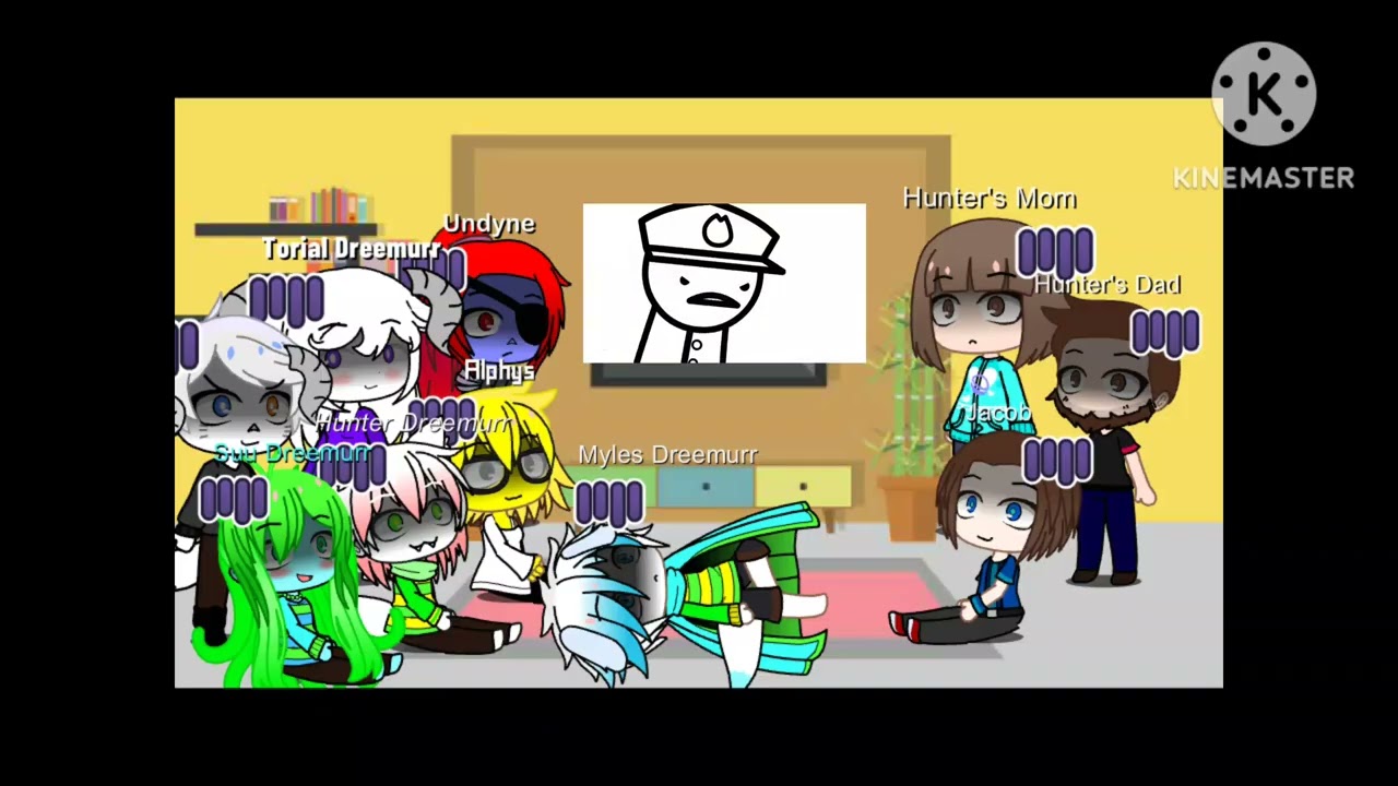 Undertale Eternal Human AU Reacts To asdfmovie 1-15 (Complete Collection) Part 1