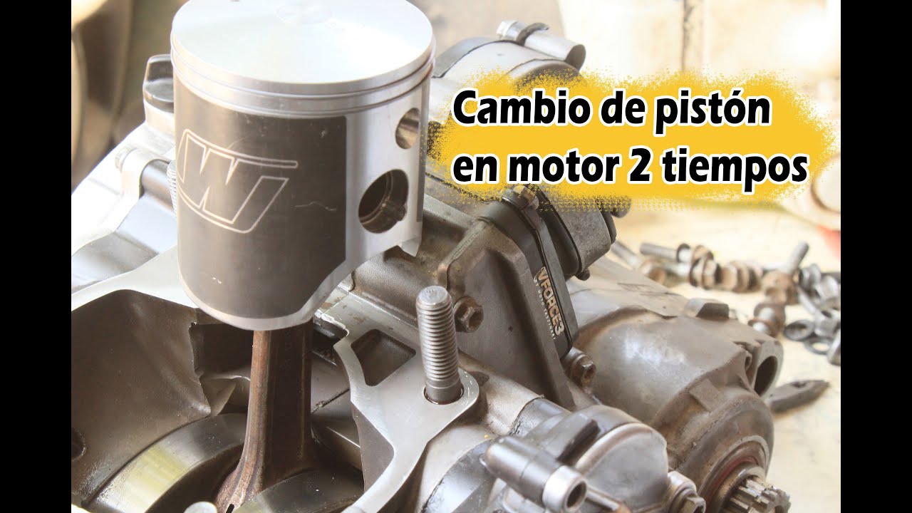 Vlog96 Cambio de piston en motor 2t