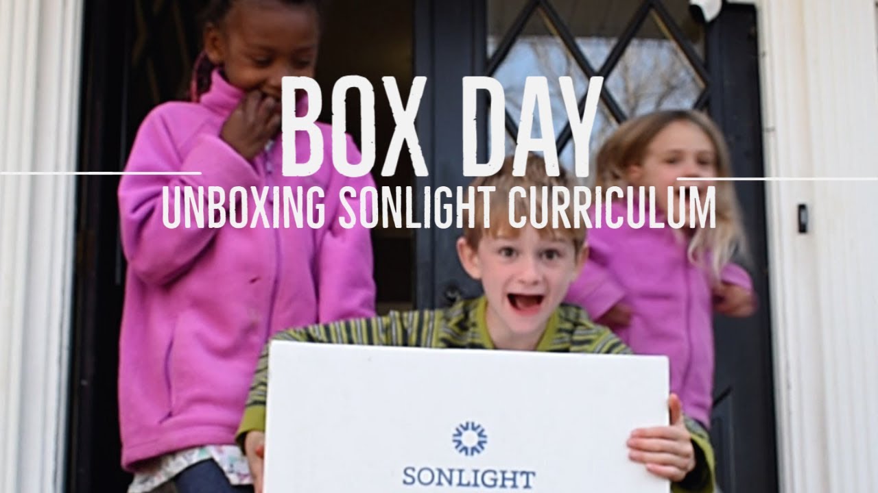BOX DAY || unboxing our newest SONLIGHT CURRICULUM order