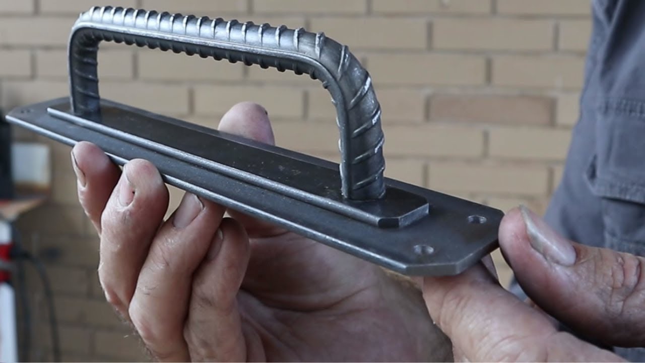Making an Industrial Style Metal Handle - MIG Welding Project
