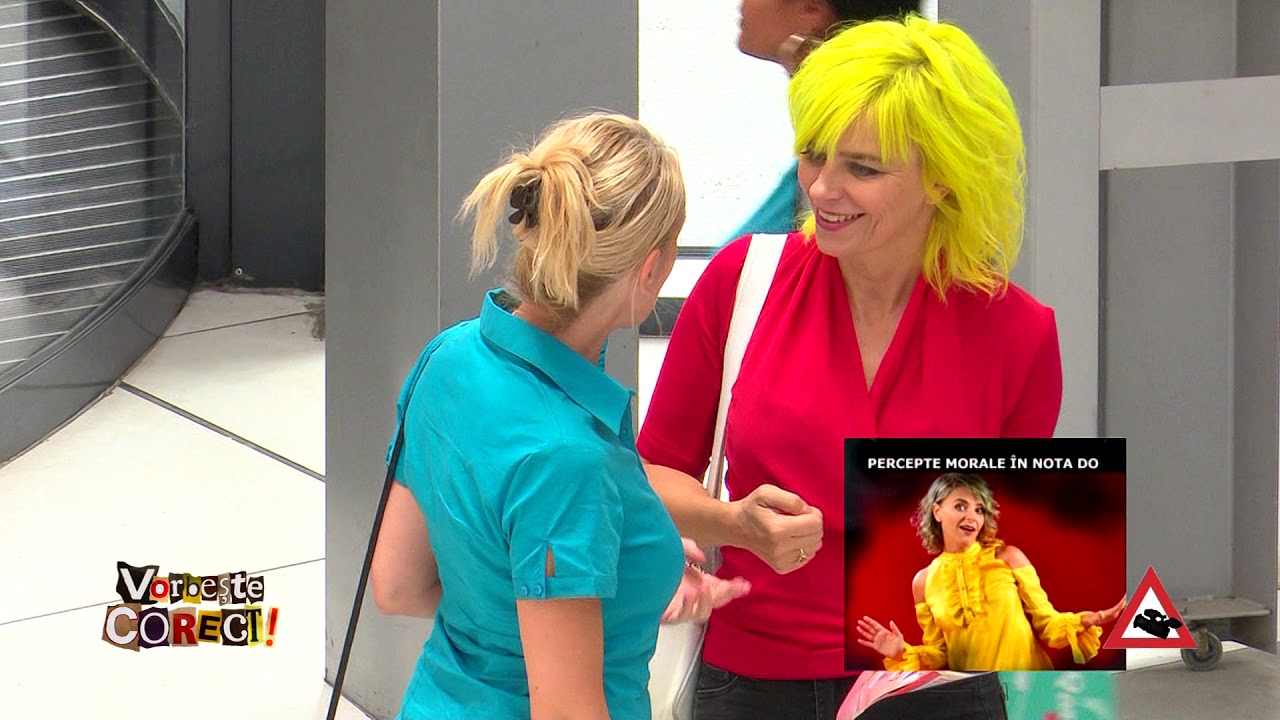 Vorbeşte corect! cu Gianina Corondan - „percepte morale” (@TVR1)
