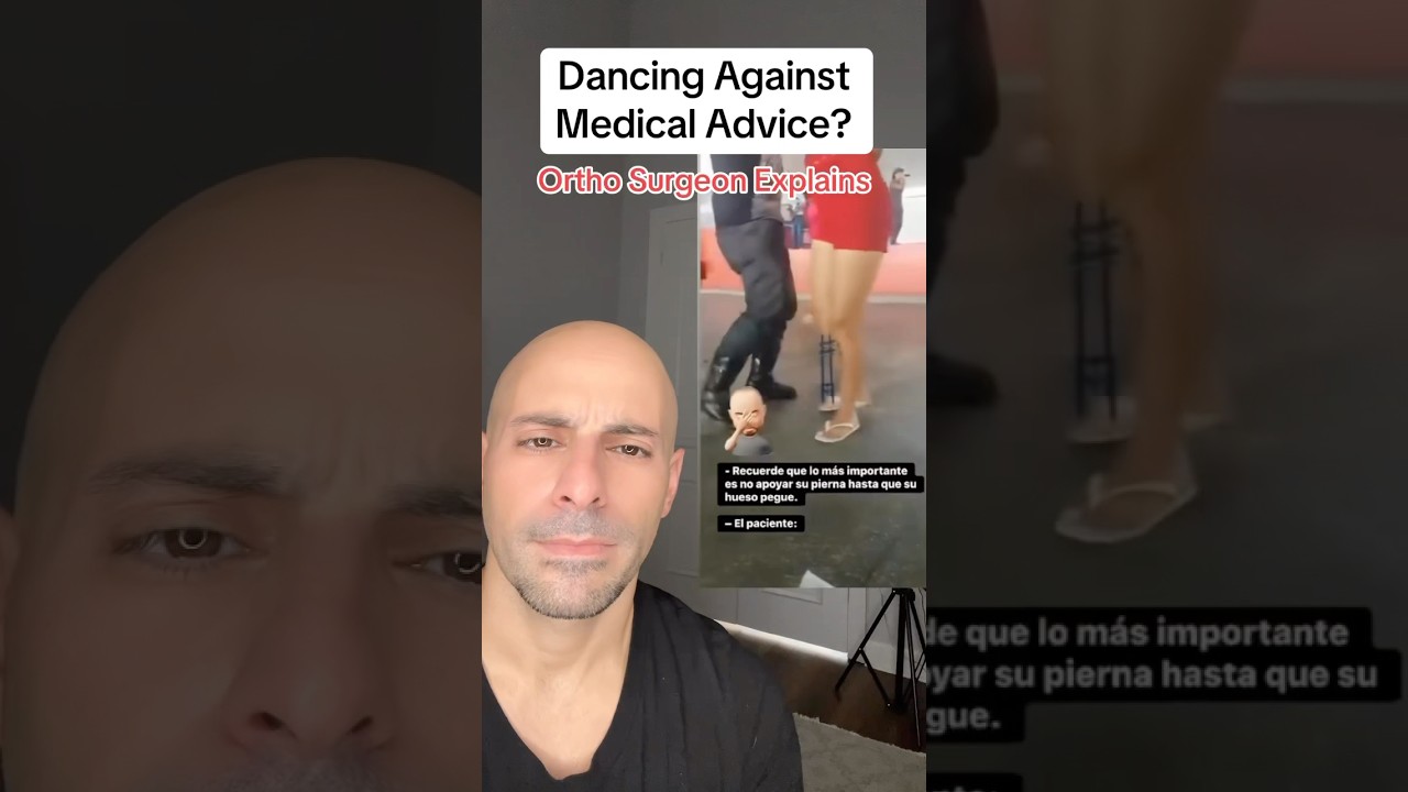 Dancing AGAINST MEDICAL ADVICE? #shorts