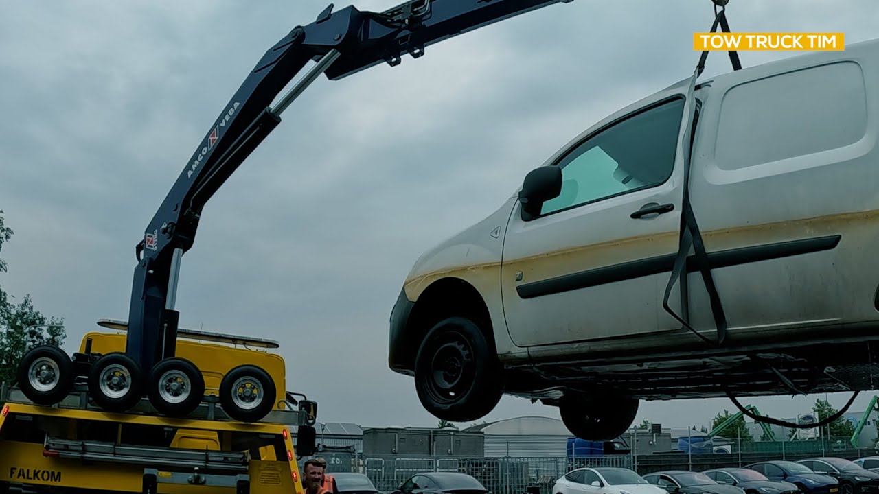 #ONGELUK MET VRACHTWAGEN. MEVROUW WAS NET GENEZEN VAN EERDERE AANRIJDING! Leven van een berger! #95