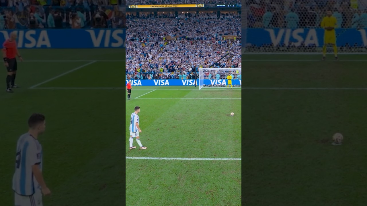 The moment when Argentina won the World Cup