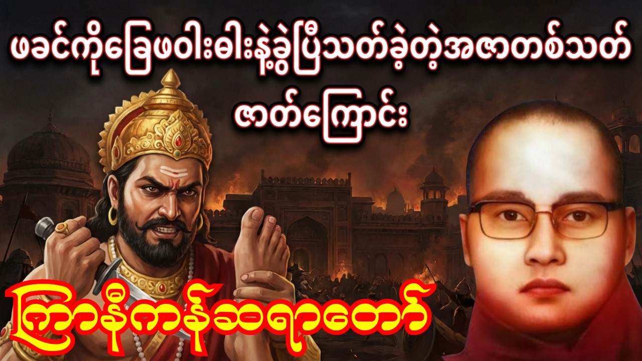 အဇာတစ်သတ်မင်း၏ ဖခင်သတ်ကံကြမ္မာအကြောင်း | ကြာနီကန်ဆရာတော်ကြီးတရားတော်#ကြာနီကန် #တရားတော်များ #တရား