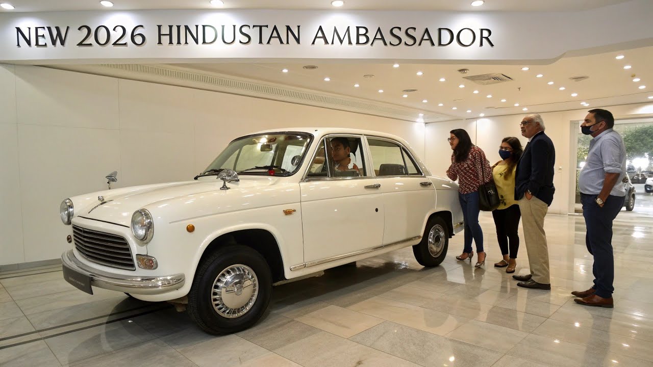🇮🇳 New 2026 Hindustan Ambassador Finally LAUNCHED.!!!