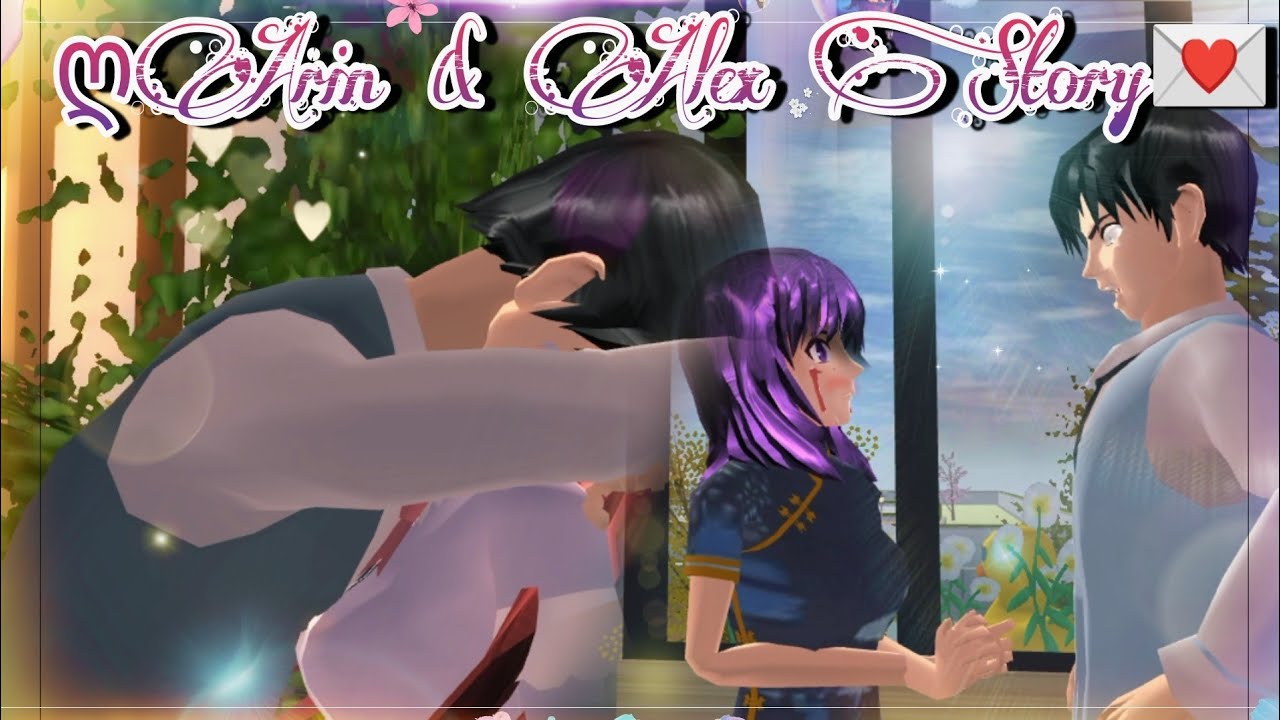 MAAF‼️Alex marah dengan Becca ღARLEX STORY💌 |Sakura school simulator