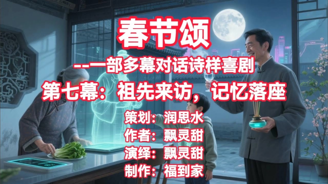 《春节颂》第七幕 · 祖先来访，记忆落座｜诗性短剧 · 沉浸式声音演绎