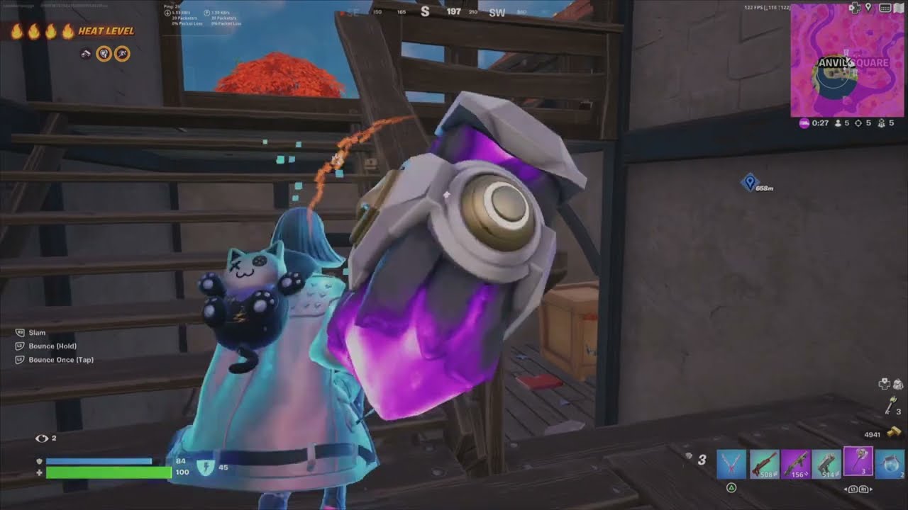 Fortnite *NEW* HALLEY HOLO HAIL SKIN gameplay