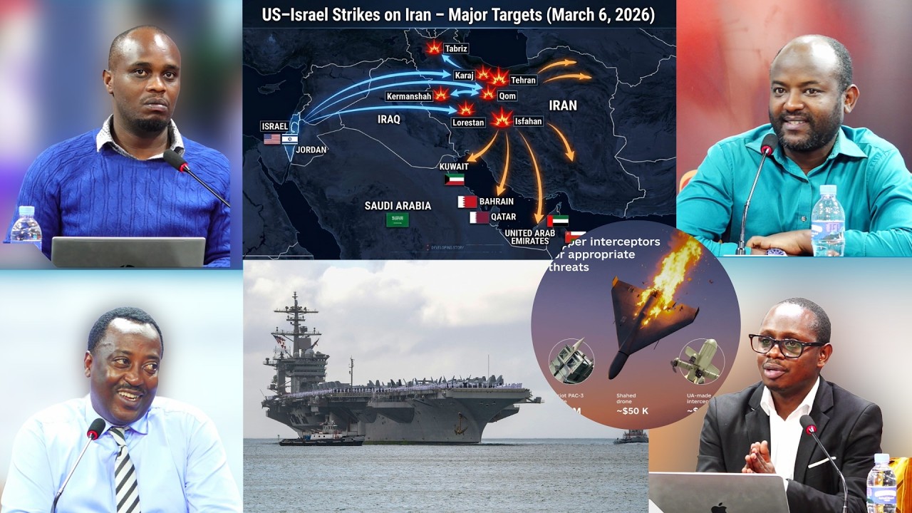 DRONE KAMIKAZE ZA IRAN ZIKOMEJE GUTIGISA AKARERE ll AMERIKA IMANUKANYE UBUNDI BWATO KARAHABUTAKA