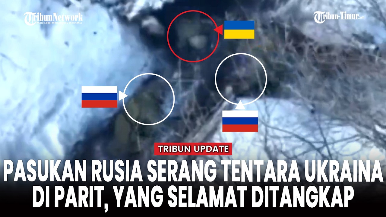 SERANGAN RUSIA TEKAN SOB OLEVKA TANGKAP PRAJURIT UKRAINA HIDUP