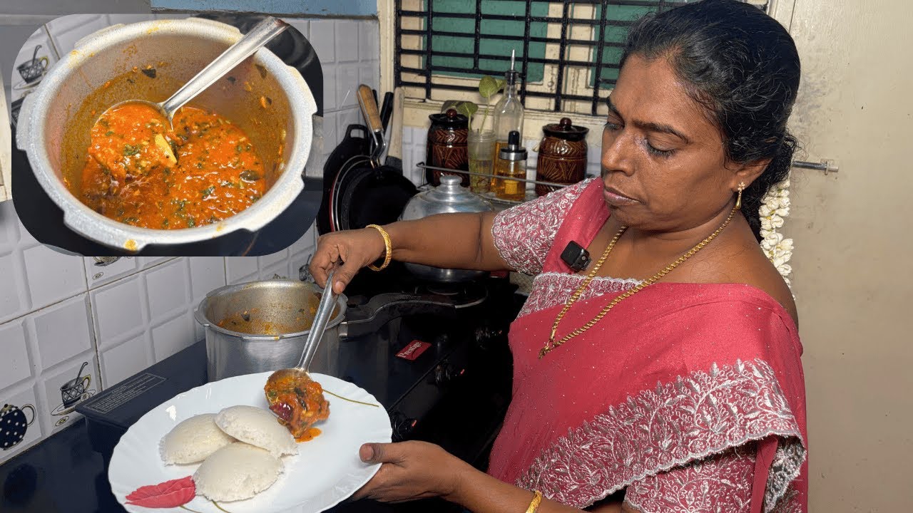 சாப்பிட்டு கொண்டே இருக்கலாம் அப்படி ஒரு சுவை தக்காளி கடைசல் இப்படி செய்து சாப்பிடுங்க Tomato Kadiyal