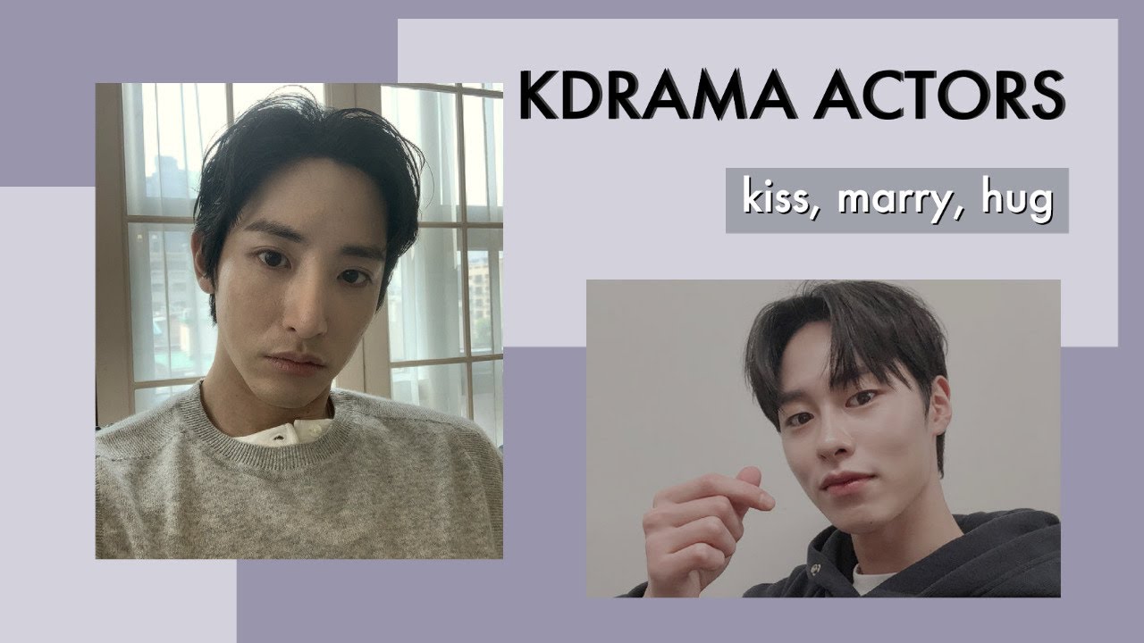 KDRAMA ACTORS KISS MARRY HUG 2 🌙✨