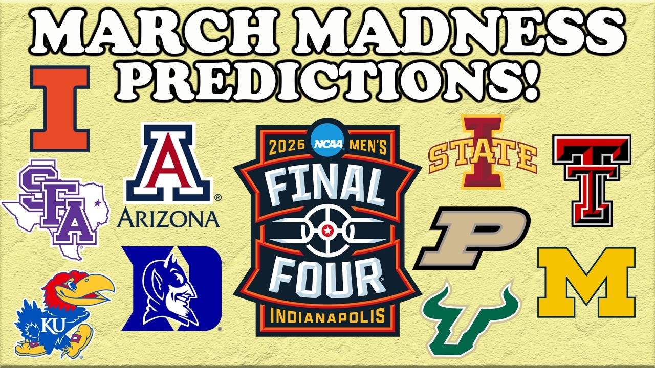 Filling Out Joe Lunardi&rsquo;s Bracketology.. March Madness Predictions!