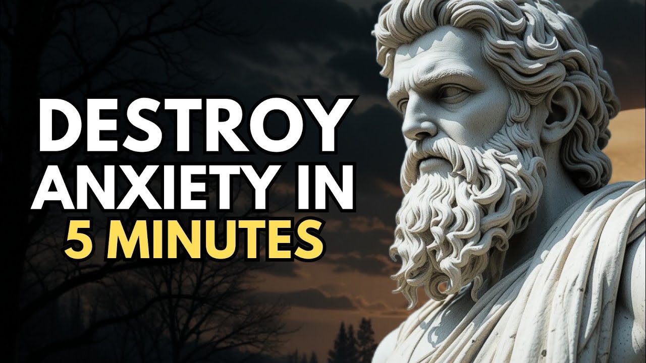 5 Effective Guides to OVERCOME ANXIETY And Negative Thoughts - stoicism