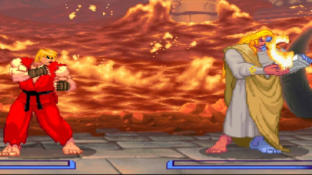 Street Fighter III : New Generation - Ken Playthrough (Dreamcast)