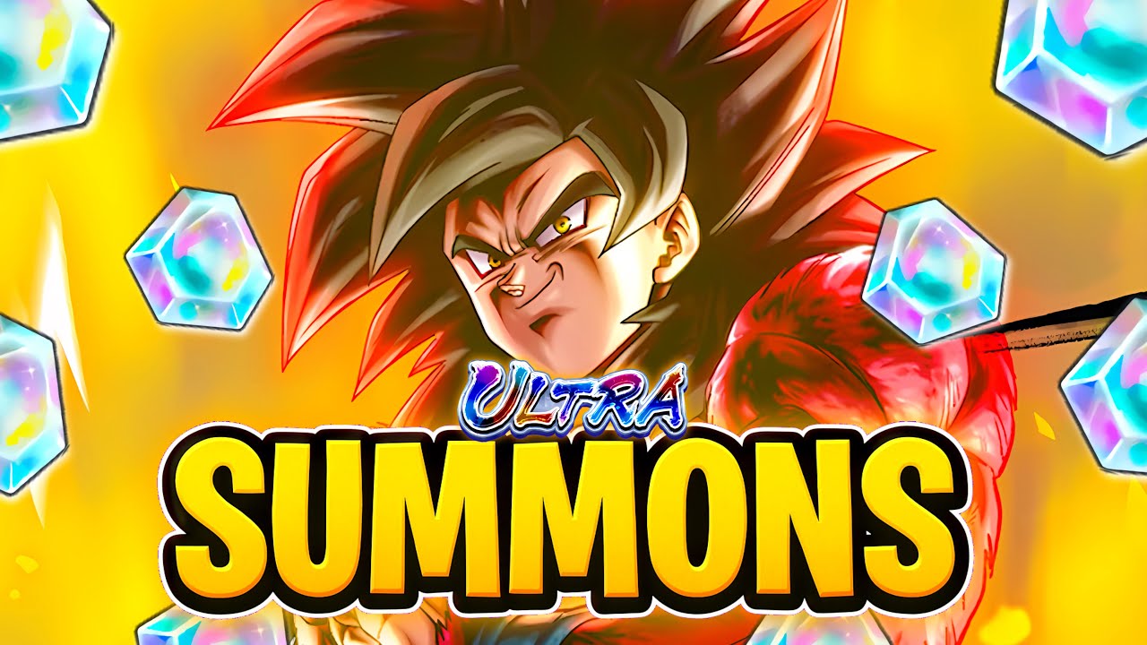 RIDICULOUSLY LUCKY 20K+ CC SUMMONS FOR ULTRA SSJ4 GOKU | Dragon Ball Legends
