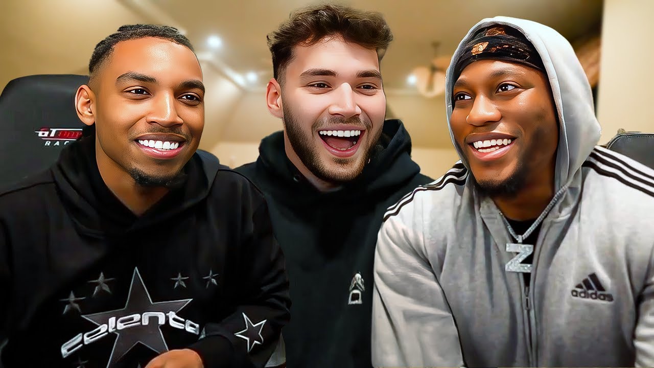 Adin Ross Reunites With Zias & Blou!
