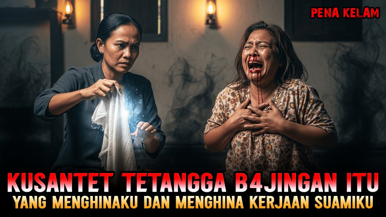 KISAH NYATA❗ SANTET SATU KELUARGA TUKANG HINA