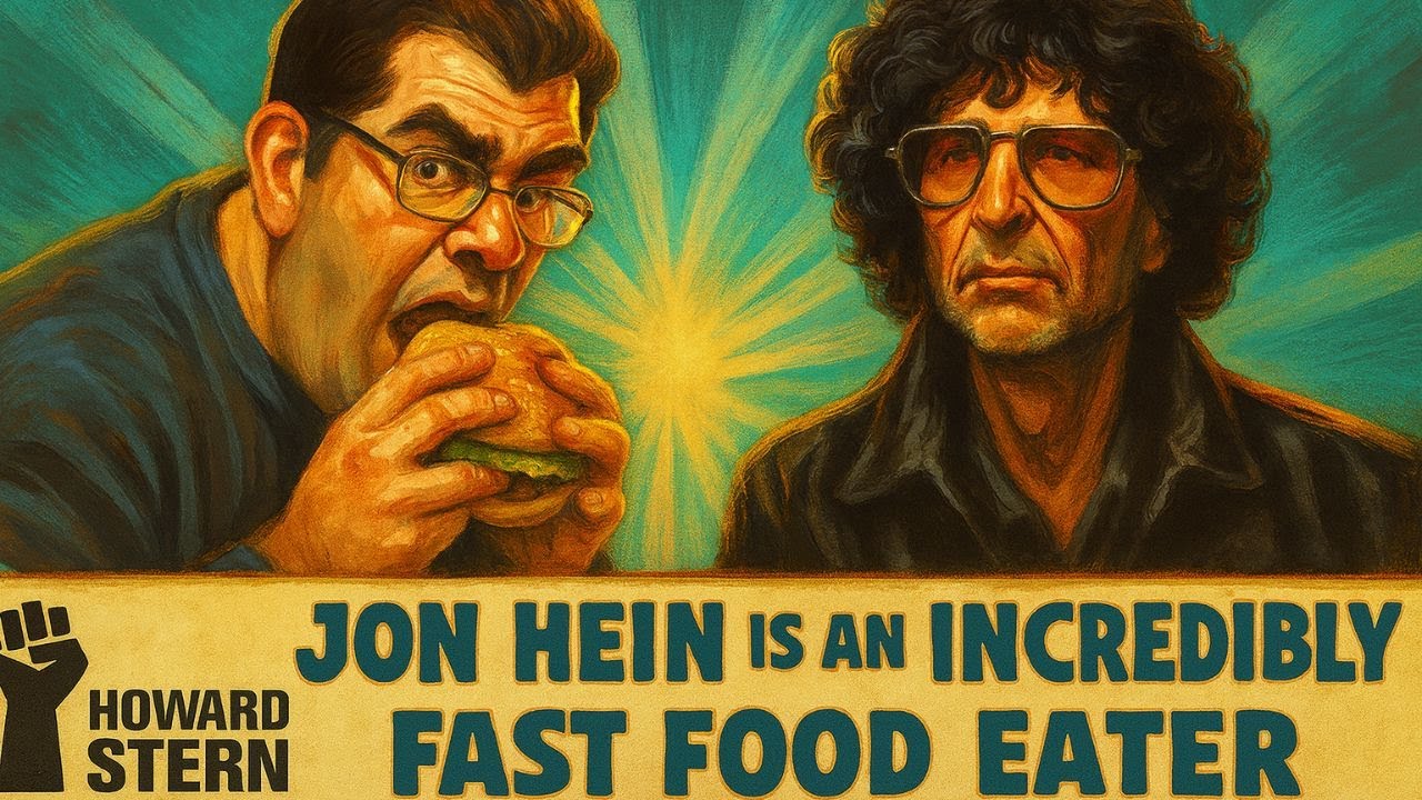 Jon Hein: The Most Picky Fast-Food Eater on the Planet l 𝗧𝗵𝗲 𝗛𝗼𝘄𝗮𝗿𝗱 𝗦𝘁𝗲𝗿𝗻 𝗦𝗵𝗼𝘄