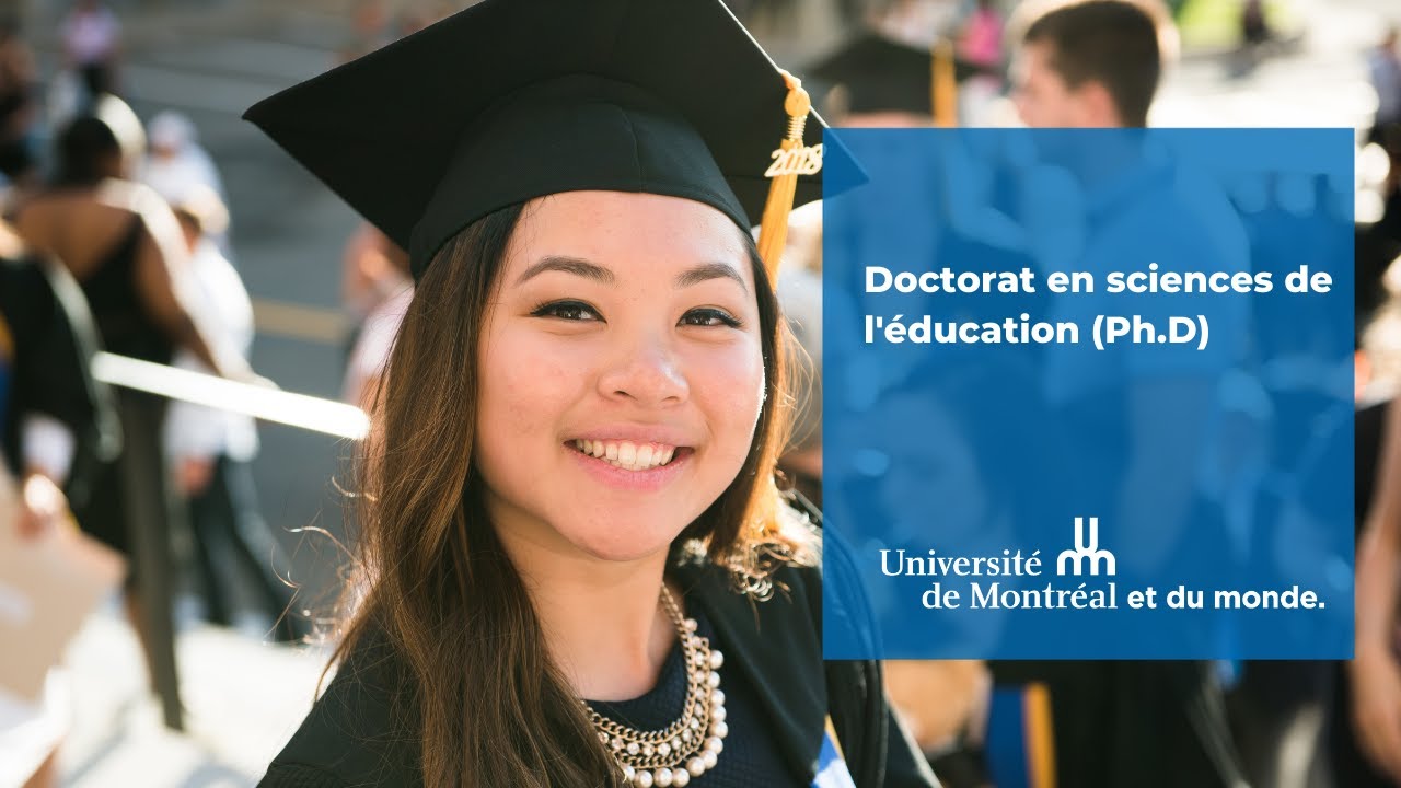 Doctorat en sciences de l'éducation (Ph.D.)