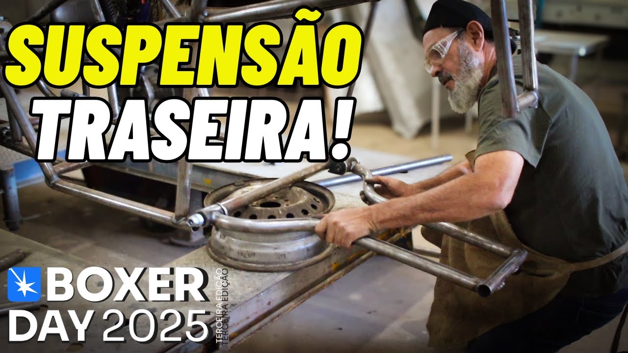 Início da Fabricação da Suspensão Traseira | BOXER DAY 2025