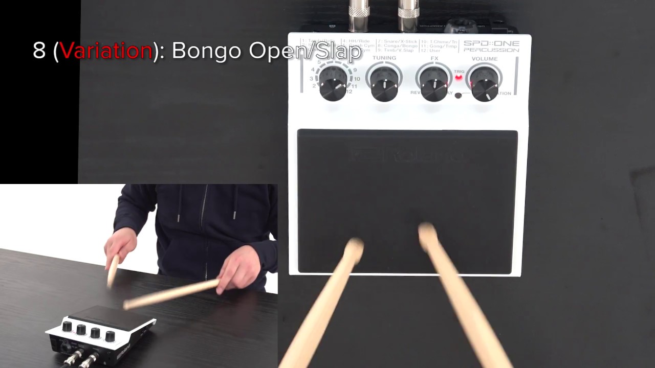 “Демонстрация звуков (SPD::ONE PERCUSSION)” Roland SPD::ONE #05
